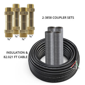 DIYCOUPLER-3858K75 DIYCOUPLER-38 + DIYCOUPLER-58 (Two Sets) w/75 ft of Communication Wire