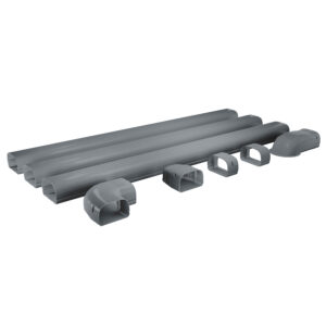 Lineguard® 4.5in Line Set Cover - Gray - Image 1