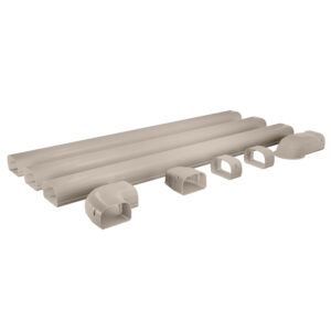 Lineguard® 4.5in Line Set Cover - Tan - Image 1