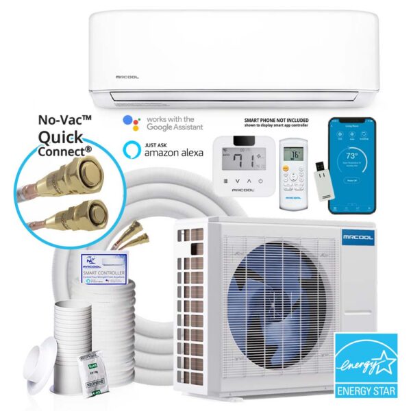 MRCOOL® E Star DIY 3rd Gen 12k BTU 22 SEER Ductless Mini-Split Heat Pump Condenser 115V/60Hz - Image 5