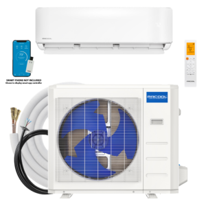 MRCOOL® 12k DIY 5th Generation Bundle - includes Condenser, Air Handler, DIY® Quick Connect® Line Set, DIYPRO® Cable, and Remote - 115v - Image 1