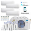 DIY 12,000 BTU 1 Ton Ductless Mini-Split Wall Mounted Air Handler - 230V/60Hz - Image 1