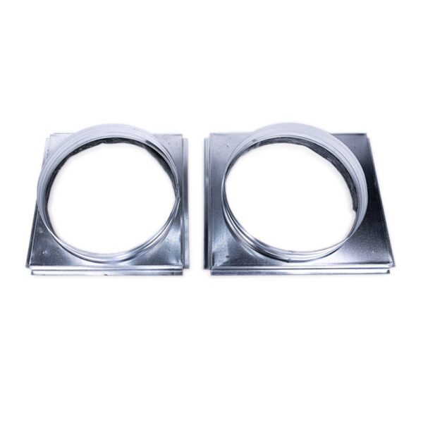 Horizontal Application 14" Square to Round Adapter Kit for MRCOOL 2-3 Ton Signature Series Package Units - Image 3