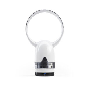 MRBREEZE Black Circle Bladeless Fan and Air Purifier - Image 1