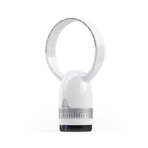 MRBREEZE Silver Circle Bladeless Fan and Air Purifier - Image 3