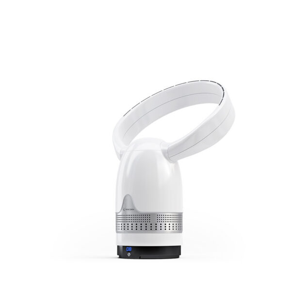 MRBREEZE Silver Circle Bladeless Fan and Air Purifier - Image 5