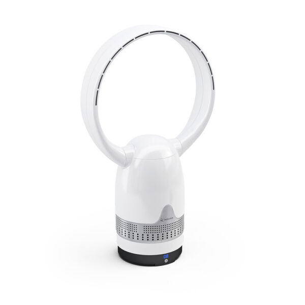 MRBREEZE Silver Circle Bladeless Fan and Air Purifier - Image 7