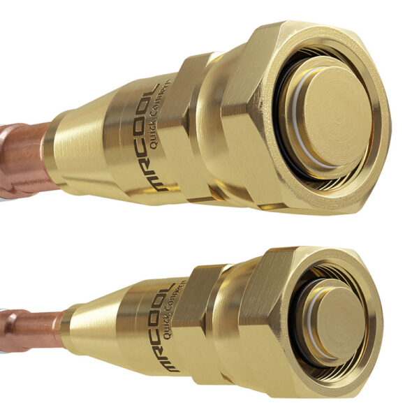 50 FT Pre-Charged 3/8" x 3/4" MRCOOL No-Vac Quick Connect Line Set - Image 4