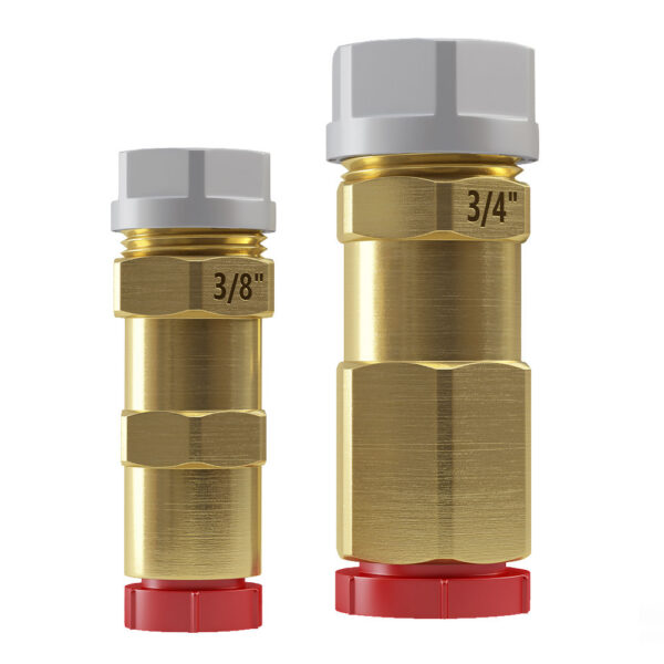 NVC-38 + NVC-34 CONNECTORS INCLUDED with NV15-3834, NV25-3834, NV35-3834, NV50-3834 Line Sets - Image 1