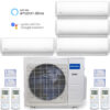 Olympus 9,000 BTU 3/4 Ton Ductless Mini-Split Wall Mounted Air Handler - 230V/60Hz - Image 2