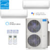 Olympus 24,000 BTU 2 Ton Ductless Mini-Split Wall Mounted Air Handler - 230V/60Hz - Image 2
