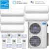 Olympus 9,000 BTU 3/4 Ton Ductless Mini-Split Wall Mounted Air Handler - 230V/60Hz - Image 3