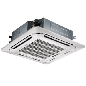 Olympus 12,000 BTU 1 Ton Ductless Mini-Split Ceiling Cassette with Panel - 230V/60HZ - Image 1